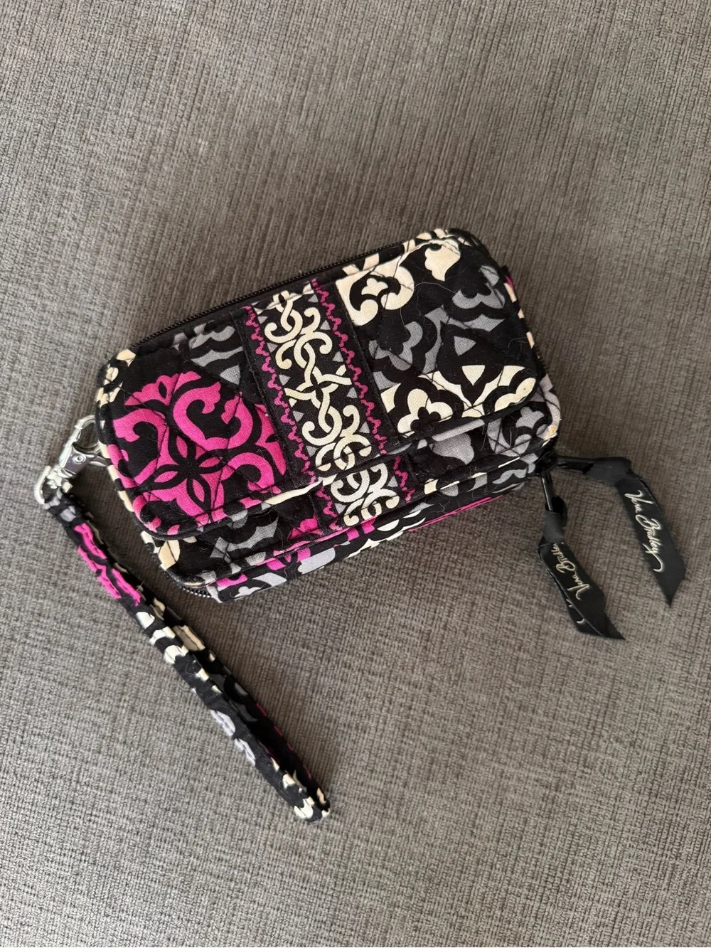 Vera Bradley Quilted Wristlet Clutch